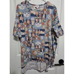 Lularoe Irma Tunic Top Shirt Toy Story Disney Medoum Runs Big